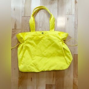 Bright Yellow Lululemon Bag